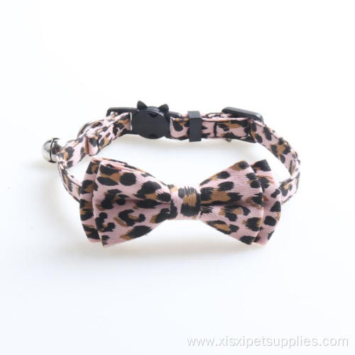 Friendly Luxury Cloth Pet Cat Bow Tie Collar